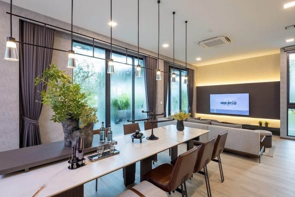 living room and room interior of VIVE กรุงเทพกรีฑา