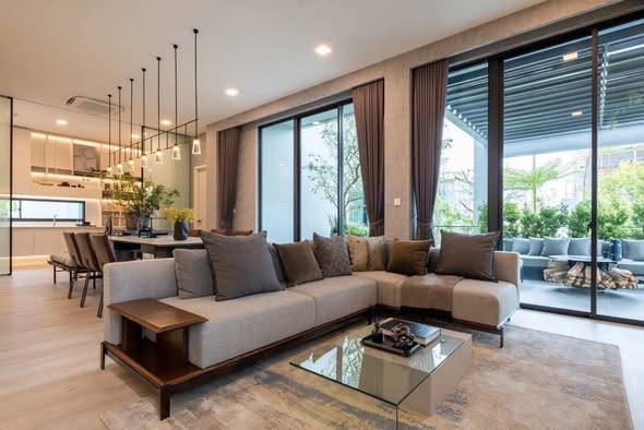 living room and room interior of VIVE กรุงเทพกรีฑา