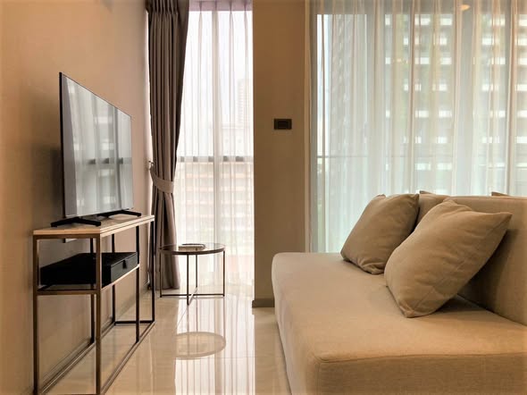 living room and bedroom and room interior of Walden Asoke