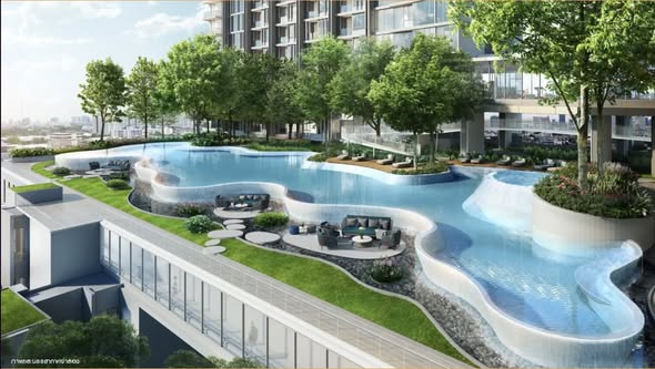 pool of Wanvayla Na Chaophraya