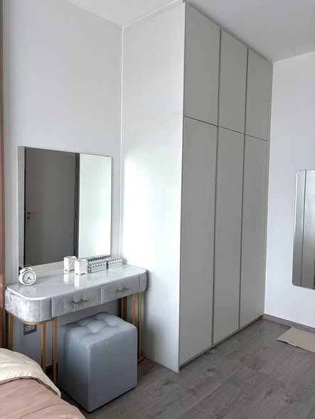 bedroom and room interior and bathroom of Whizdom Avenue Ratchada-Ladprao