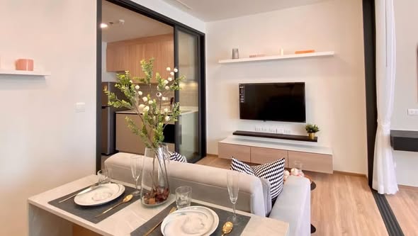 living room of XT Phayathai