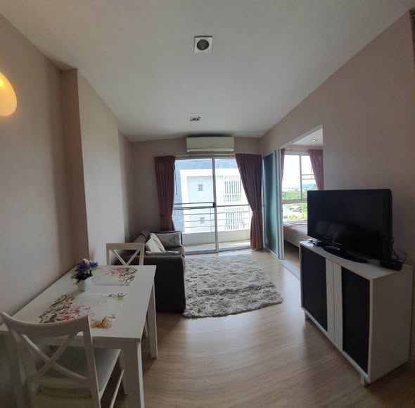 bedroom of คอนโดวันพลัส บิสสิเนสพาร์ค 1 (One Plus Business Park 1)
