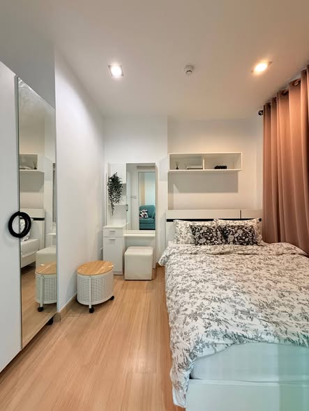 bedroom of คอนโดวันพลัส บิสสิเนสพาร์ค 2 (One Plus Business Park 2)