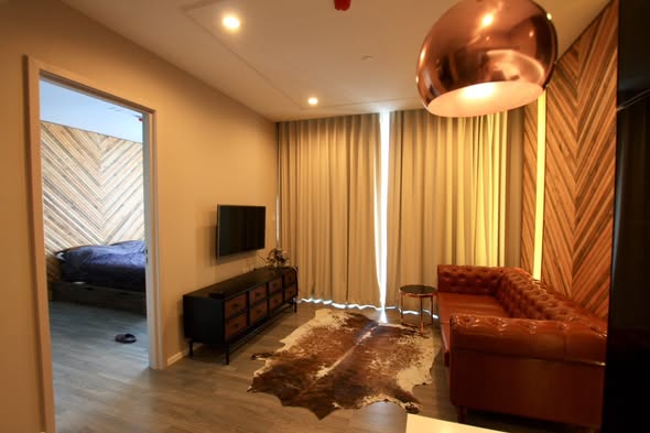 living room and bedroom and room interior of 333 Riverside