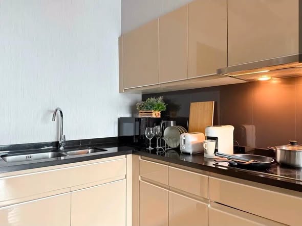 kitchen of 39 by Sansiri