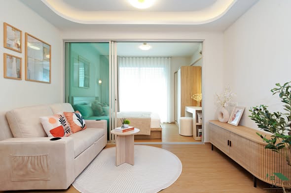 living room of A Space ME Sukhumvit 77