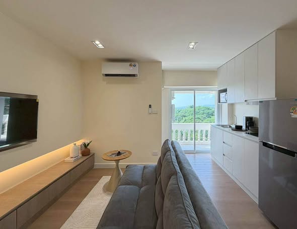living room and kitchen of Angket Pavilion
