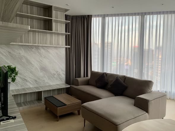 living room and room interior of ASHTON Asoke – Rama 9