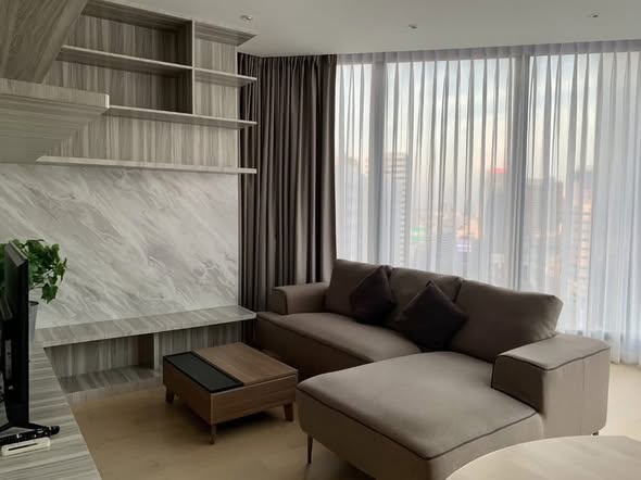 living room and room interior of ASHTON Asoke – Rama 9