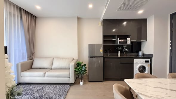 living room of Ashton Asoke