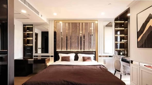 bedroom of Ashton Chula-Silom