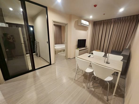 bedroom and room interior of แอสปาย เอราวัณ ไพร์ม Aspire Erawan Prime