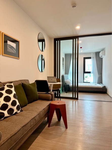 living room and bedroom and room interior of Aspire Ratchayothin