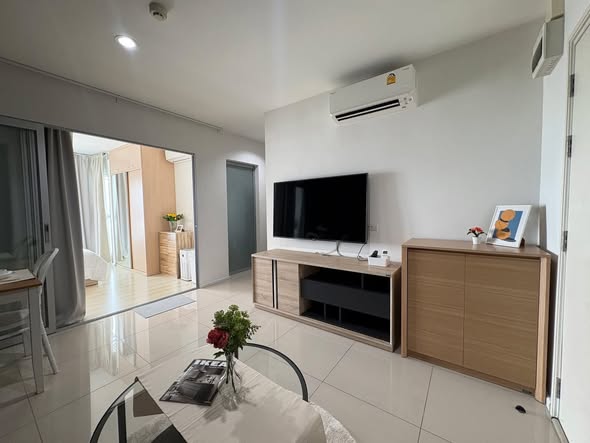 bedroom of Aspire Sukhumvit 48