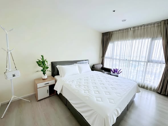 bedroom of Aspire Sukhumvit 48