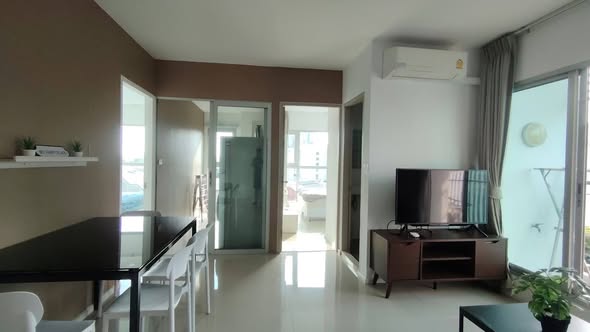 bedroom of Aspire Sukhumvit 48
