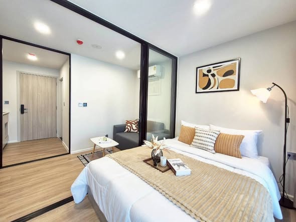 bedroom and room interior of Atmoz Flow Minburi
