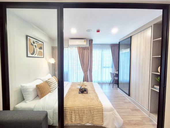 bedroom and room interior of Atmoz Flow Minburi