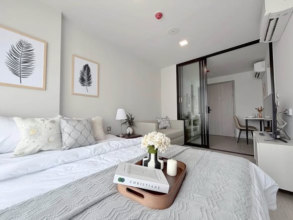 bedroom and living room of Atmoz Oasis Onnut