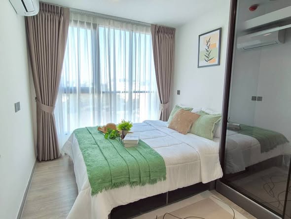 bedroom of Atmoz Palacio Ladprao Wanghin | แอทโมซ พาลาซิโอ ลาดพร้าว วังหิน