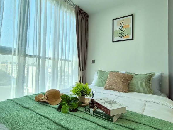 bedroom of Atmoz Palacio Ladprao Wanghin | แอทโมซ พาลาซิโอ ลาดพร้าว วังหิน