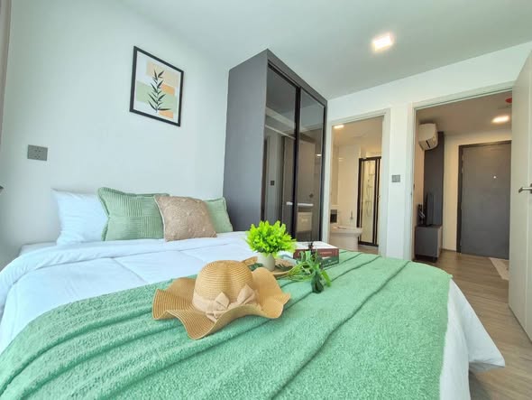 bedroom of Atmoz Palacio Ladprao Wanghin | แอทโมซ พาลาซิโอ ลาดพร้าว วังหิน