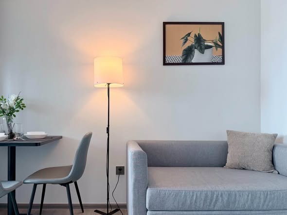 living room of Atmoz Palacio Ladprao Wanghin | แอทโมซ พาลาซิโอ ลาดพร้าว วังหิน