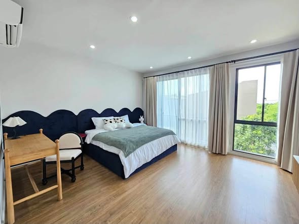 bedroom of Baan Klang Mueang Rama 9-Krungthep Kritha