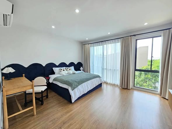 bedroom of Baan Klang Mueang Rama 9-Krungthep Kritha