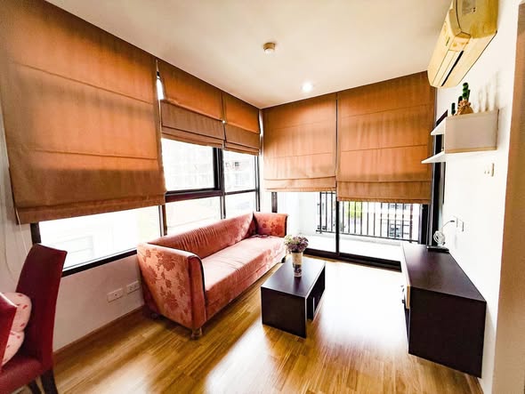 living room and room interior of Baan Navatara Condominium