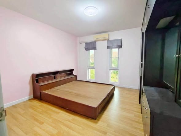 bedroom of บ้านปรีดี ที่พักรายเดือน (Baan​ Pridi)