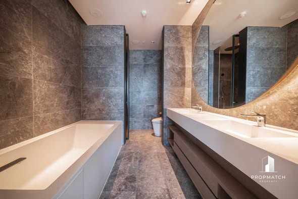 bathroom of Banyan Tree Residences Riverside Bangkok บันยัน ทรี เรสซิเดนซ์ ริเวอร์ไซด์ กรุงเทพ