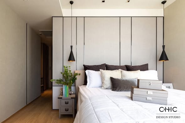 bedroom and room interior of BEATNIQ