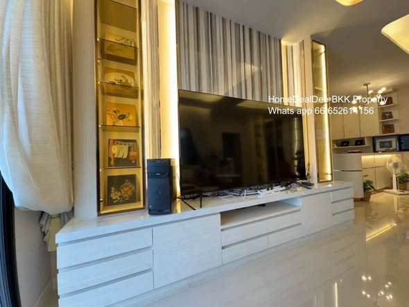 living room of บุราสิริ พัฒนาการ Burasiri Pattanakarn