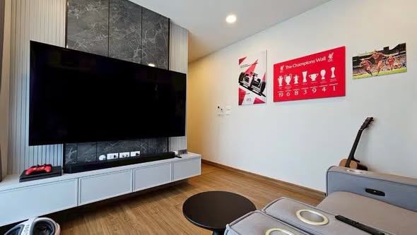 living room and bedroom of Centro Bangna
