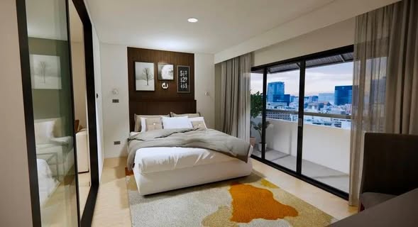 bedroom of Centurion Park Condominium