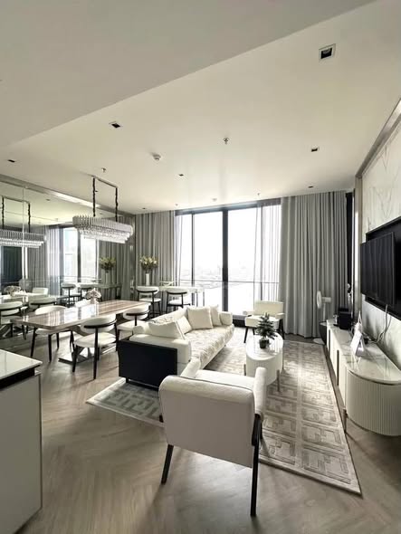 living room of Chapter Charoennakhon–Riverside