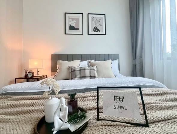 bedroom of Chewathai Hallmark Ladprao – Chokchai 4