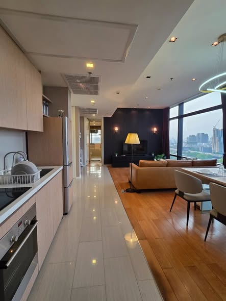 living room of Circle Living Prototype