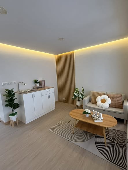 living room and bathroom of cityvilla