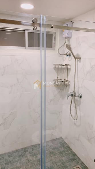 room interior and bathroom of Condo One X Sathorn Narathiwat
