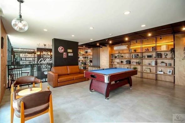 living room of CONDO THE CUBE LOFT NAUNCHAN
