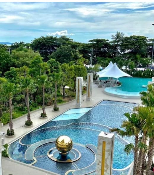 pool of Copacabana Beach Jomtien
