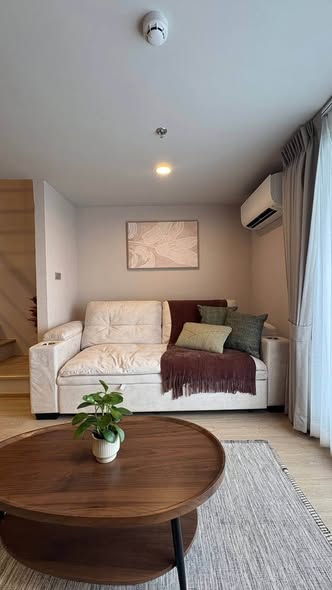 bedroom and living room of Culture Chula คัลเจอร์ จุฬา