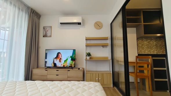 bedroom of Cybiq รัชดา 32