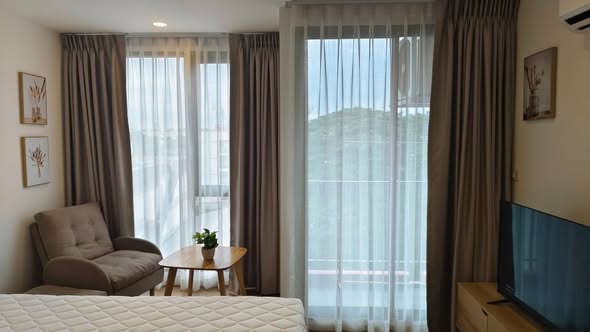 bedroom of Cybiq รัชดา 32