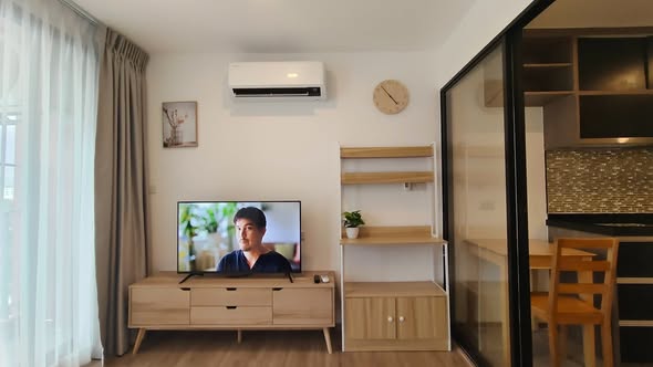 bedroom and room interior of Cybiq รัชดา 32