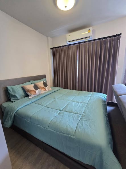 bedroom of D Condo Rattanathibet
