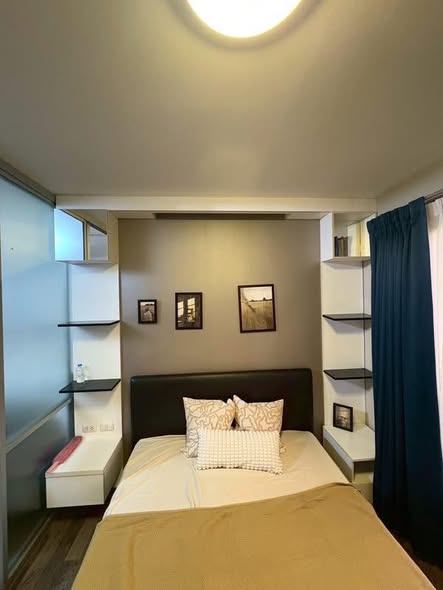 bedroom of D Condo Sukhumvit 109